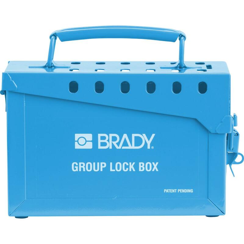 COFFRE 045190 13 LOCK LOCK BOX-BLUE