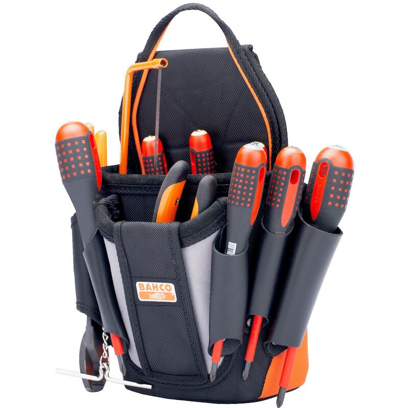 GEREEDSCHAPSSET+GORDELTAS   4750-ETK   (10ST)BAHCO