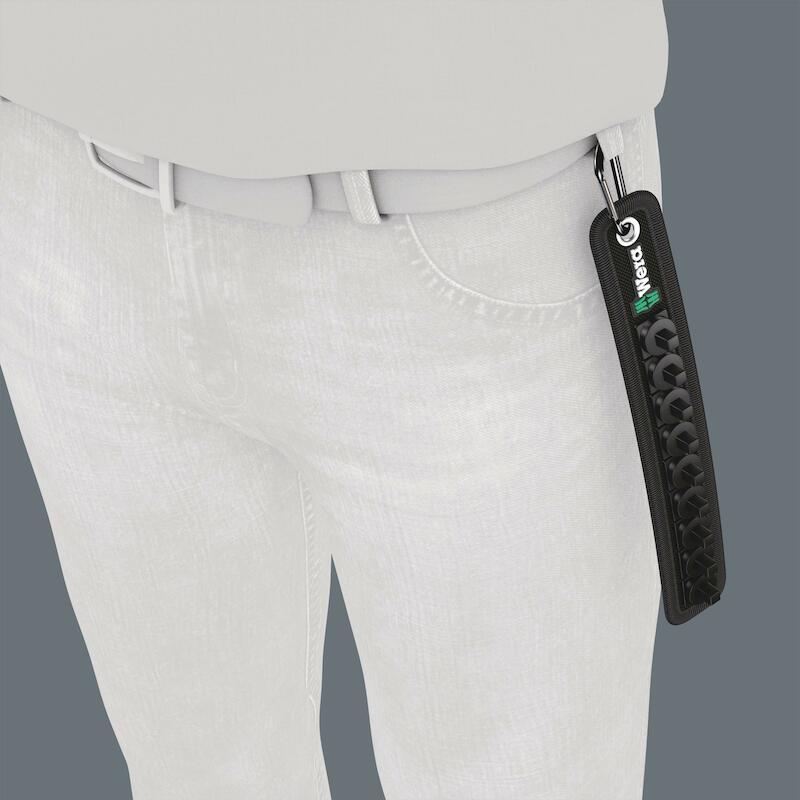 RIEMTAS VR BITDOPPEN        BELT A 9   (LEEG) WERA