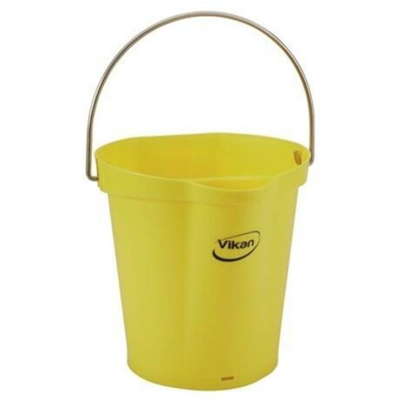 SEAU PP INOX JAUNE          5688/6  6L       VIKAN