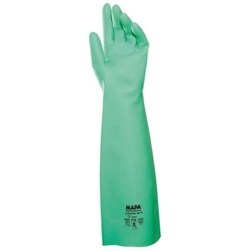 GANT NITRILE VERT 46CM      ULTRANITR.480  10 MAPA