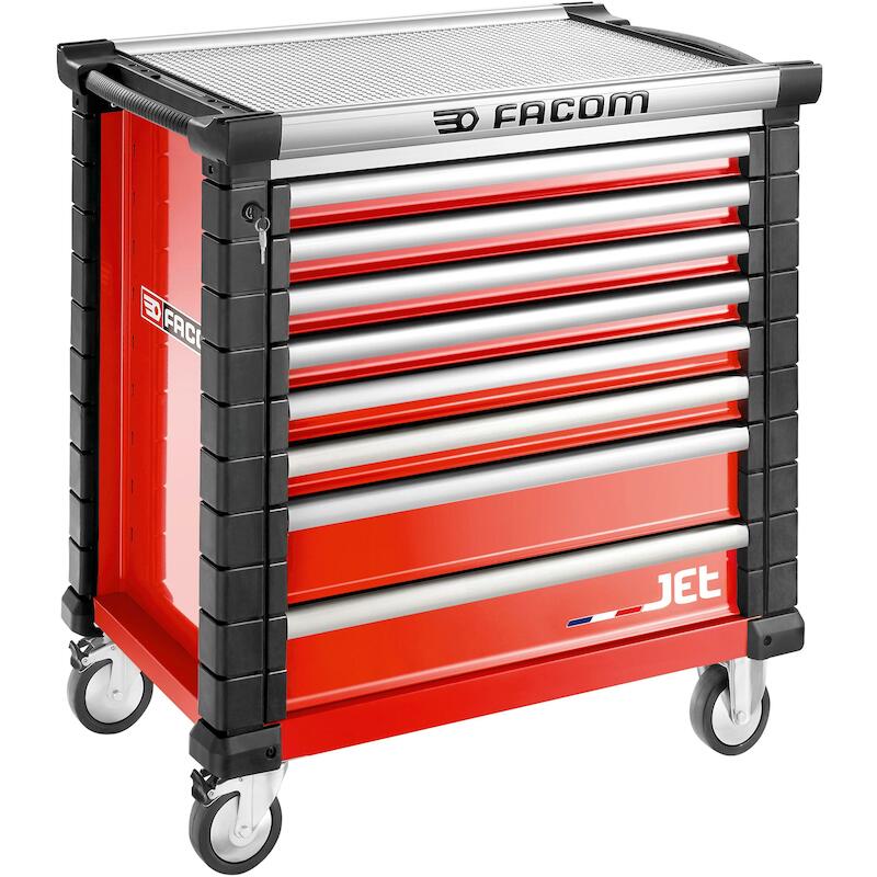 CHARIOT D'ATELIER ROUGE 8T. JET.8M4A         FACOM