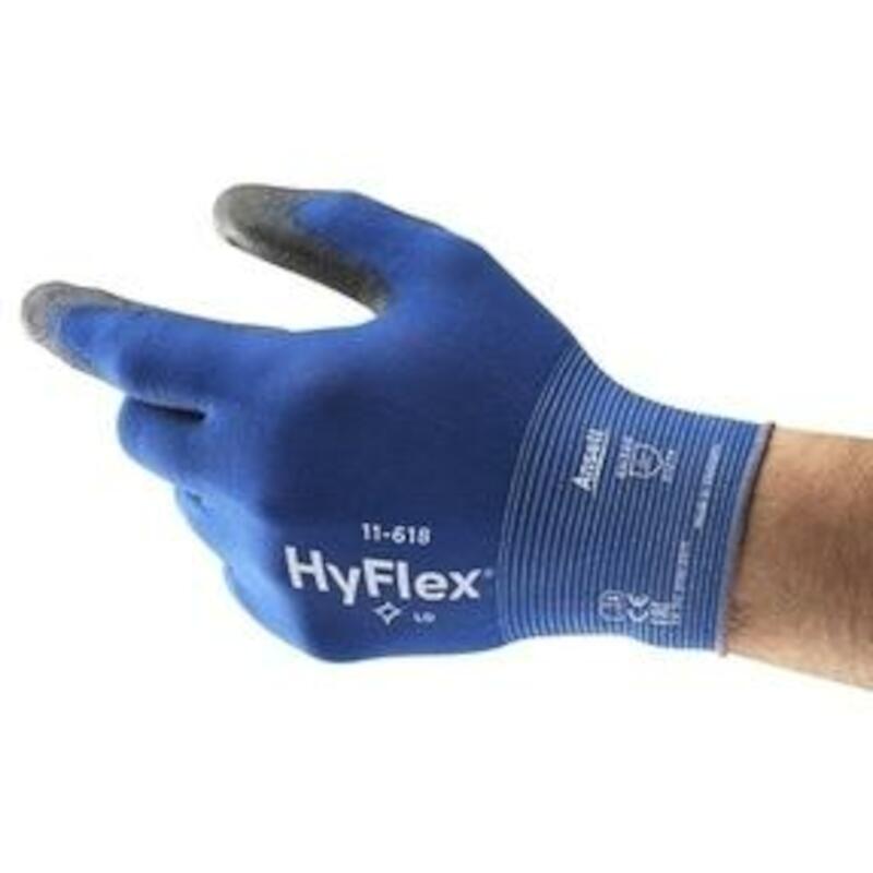 Ansell - Gants de travail - Hyflex 11-618 - Polyuréthane - Taille 8 - en 388:2003 (3121) - 91080013