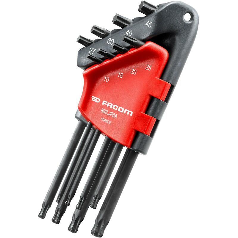 JEU DE CLÉS MÂLES T.S. TORX 89S.JP8A  (10TX-45TX)
