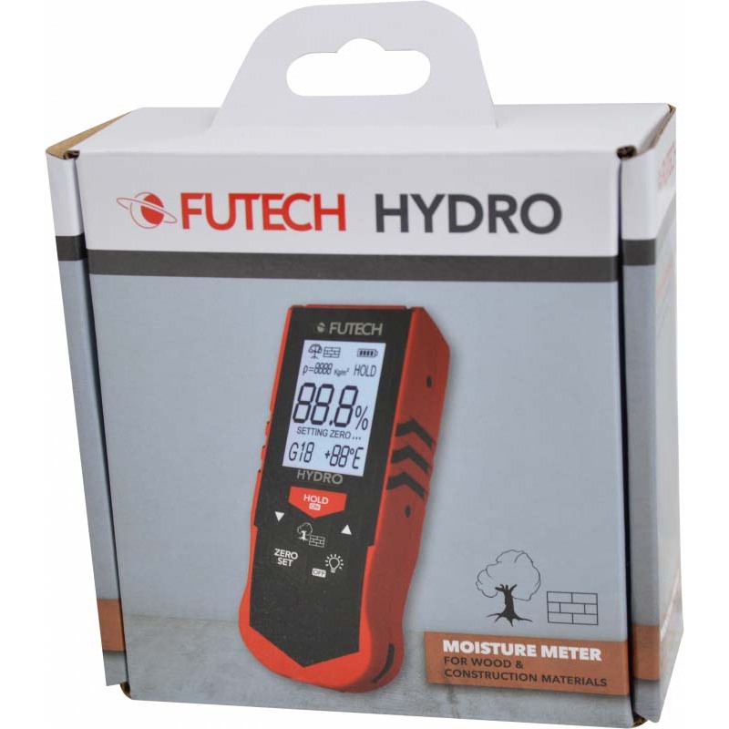HUMIDIMÉTRE 20MM BOIS       HYDRO     2XAAA FUTECH
