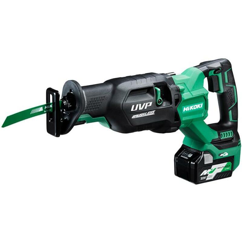 Hikoki - Cordless reciprocating saw - CR36DAWGZ - 36 V - 2x 2.5 Ah - Stroke length 32 mm - In case - 02949753