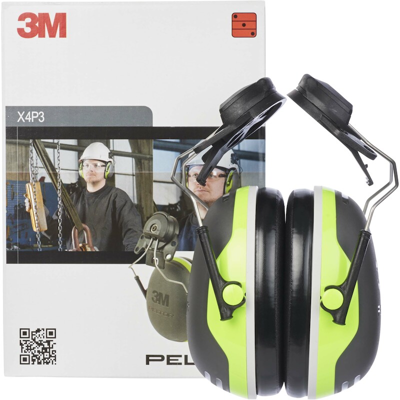 CASQUE ANTI-BRUIT COQUILLES X4P3E - 33DB    PELTOR