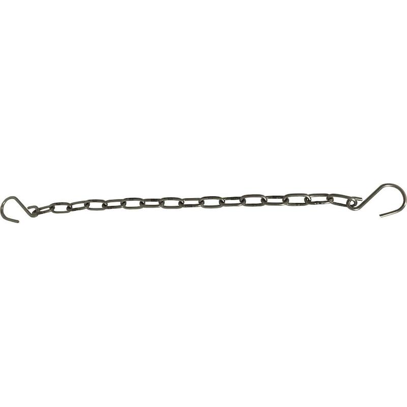 KETTING MET HAKEN RVS