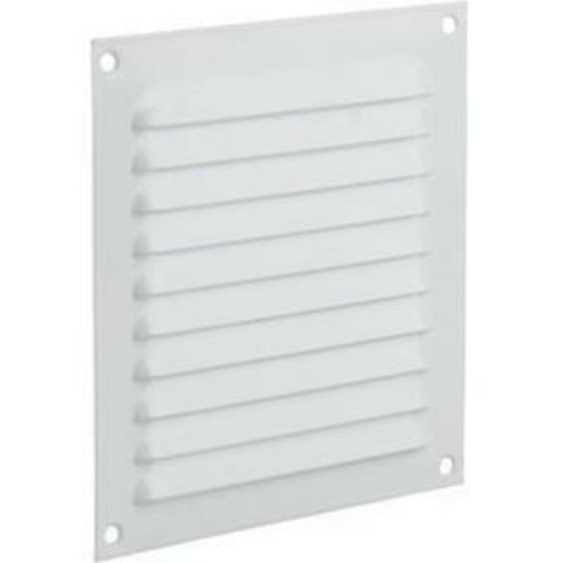 GRILLE ESTAMPÉE RAL9010     436 150X150     RENSON