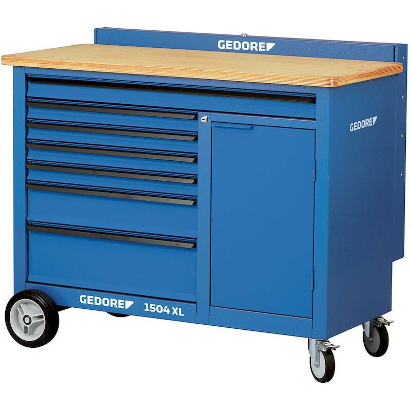 ÉTABLI MOBILE 7T.           1504XL          GEDORE