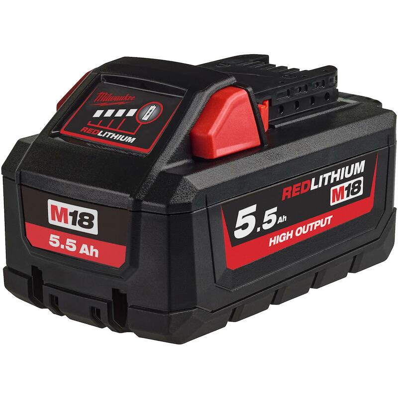 ACCU LI-ION 18V/5,5AH       M18 HB5.5    MILWAUKEE