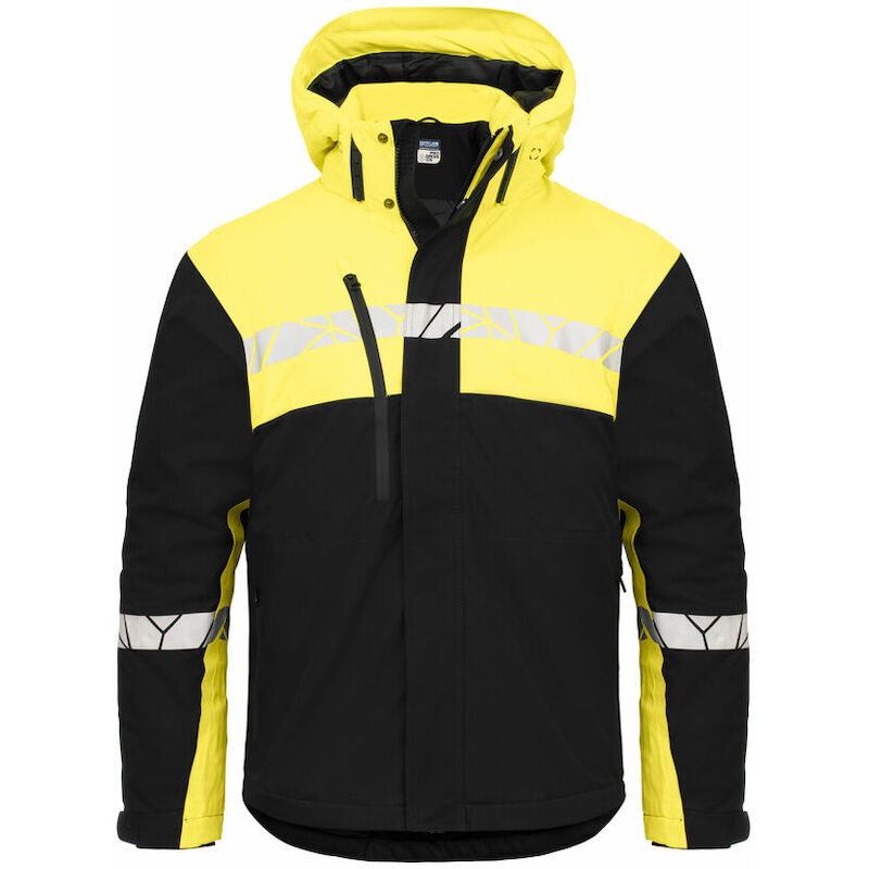 JAS SOFTSHELL GEVOERD       7415 ZW/GE  4XL PROJOB