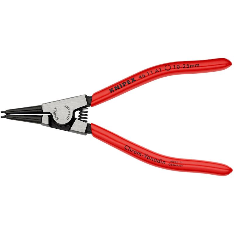 KNIPEX 4611A1 BORGVEERTANG ZWART GEATRAMENTEERD 140 MM