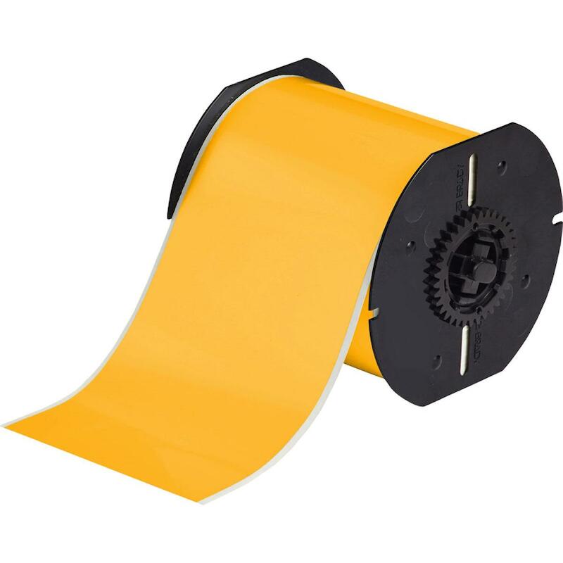 RUBAN VINYLE BRILLANT JAUNE 120929 101MMX30M BRADY