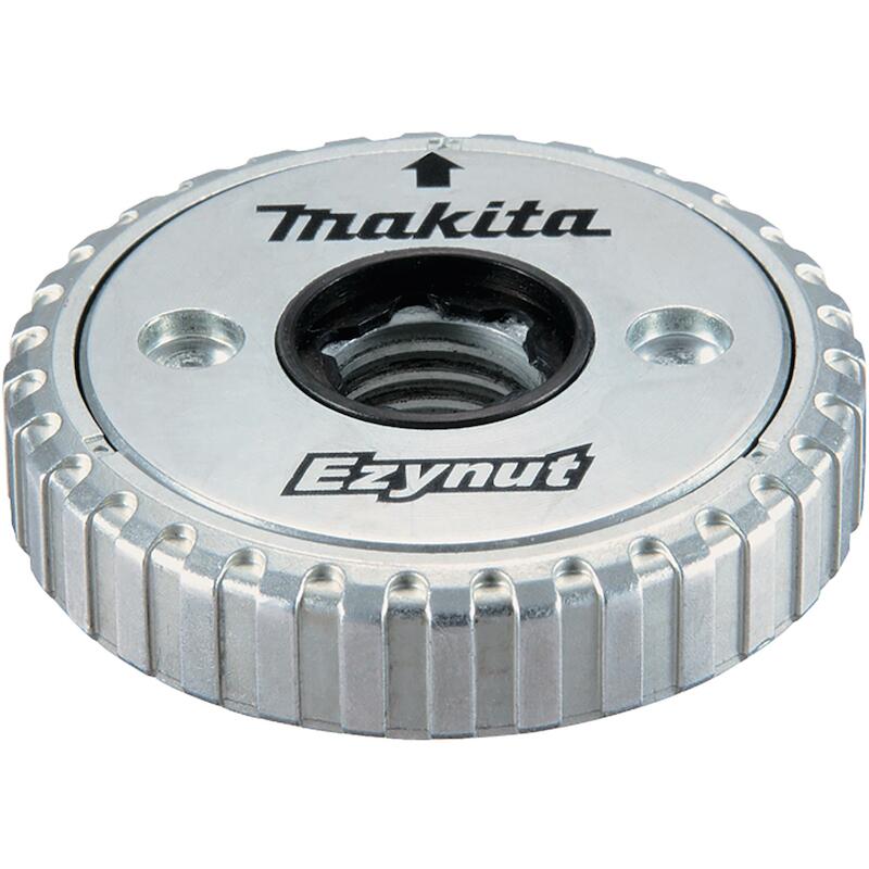 ÉCROU DE SERRAGE RAPIDE ''EZYNUT'' POUR MEULEUSES Ø 115*, Ø 125*, Ø 180 ET Ø 230 MM - 195354-9 - MAKITA
