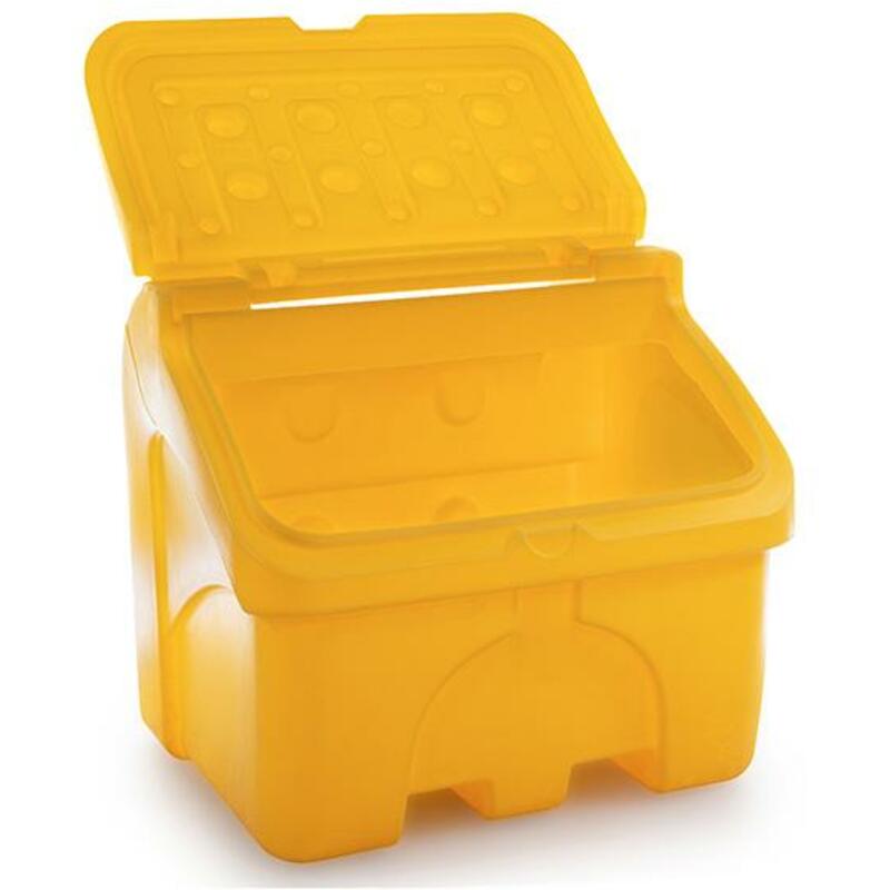 BAC À SEL JAUNE 400L        1000X755X885MM PLASTIB