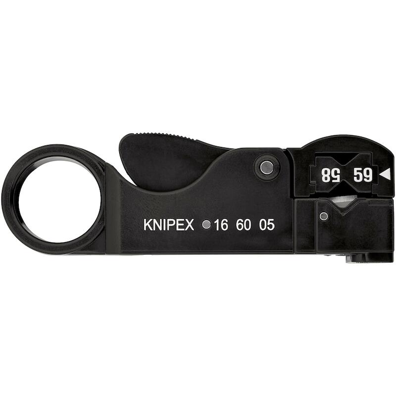 OUTIL À DÉNUDER COAX        16 60 05 SB     KNIPEX