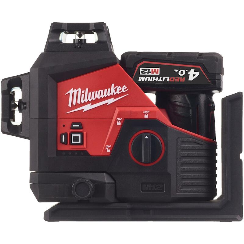 ACCUKRUISLIJNLASER 12V/4AH  M12 C3PL-401C MILWAUKE