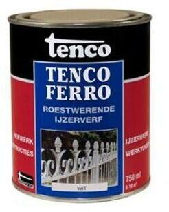 METAALPRIMER (IJZERVERF)  TENCOFERRO 750ML WIT
