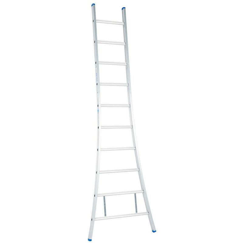 LADDER RECHTE VOET 1X 6 SPORTEN A06R- 1,75M SOLIDE