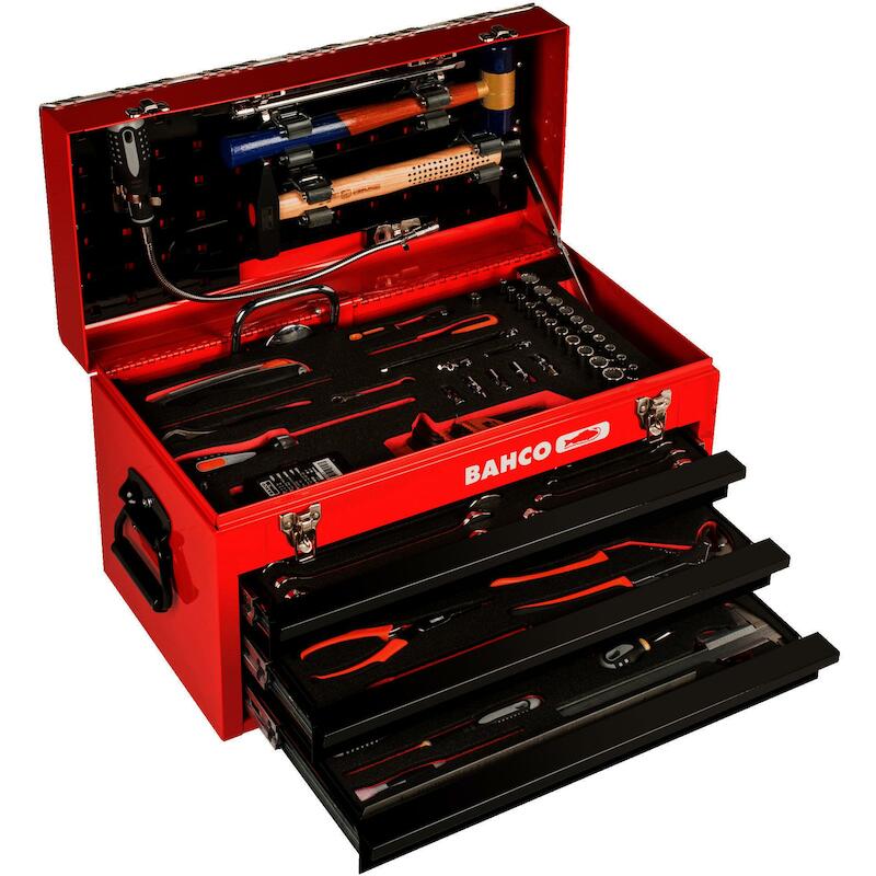 CAISSE D'OUTILS REMPLI      1483KHD3RB-FF7 (124PC)