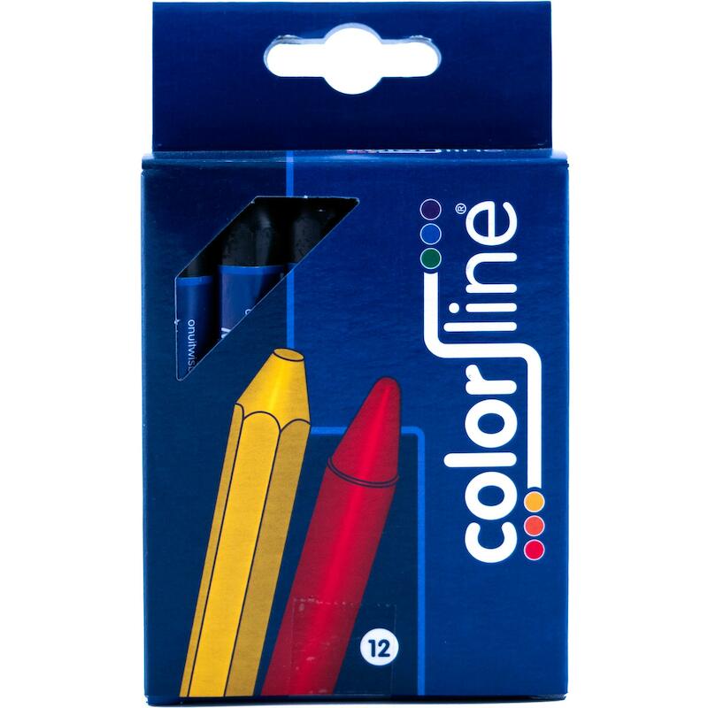 CRAYON GRAS NOIR            CL5006(12PC)COLOR LINE