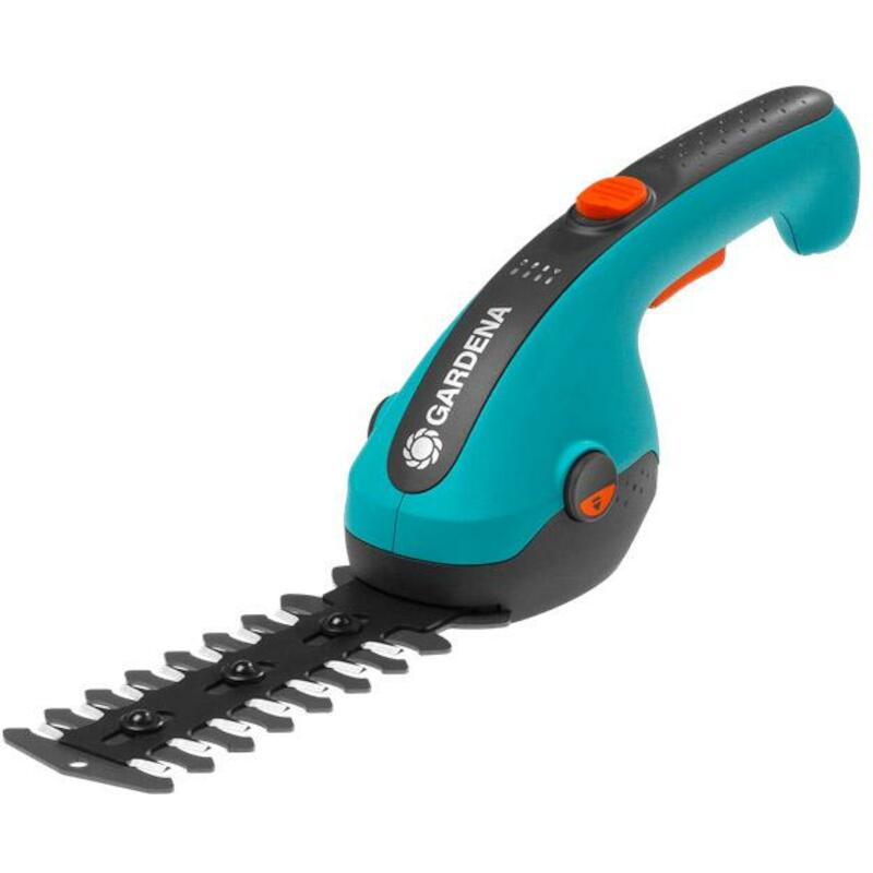 ACCUGRASSCHAAR+STEEL+WIELEN COMFORTCUT LI  GARDENA