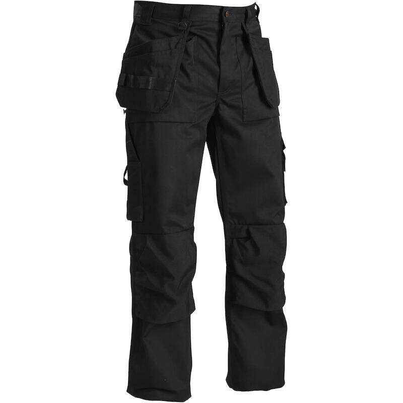 PANTALON PES/COTTON         1530 NOIR    C50 BLAKL