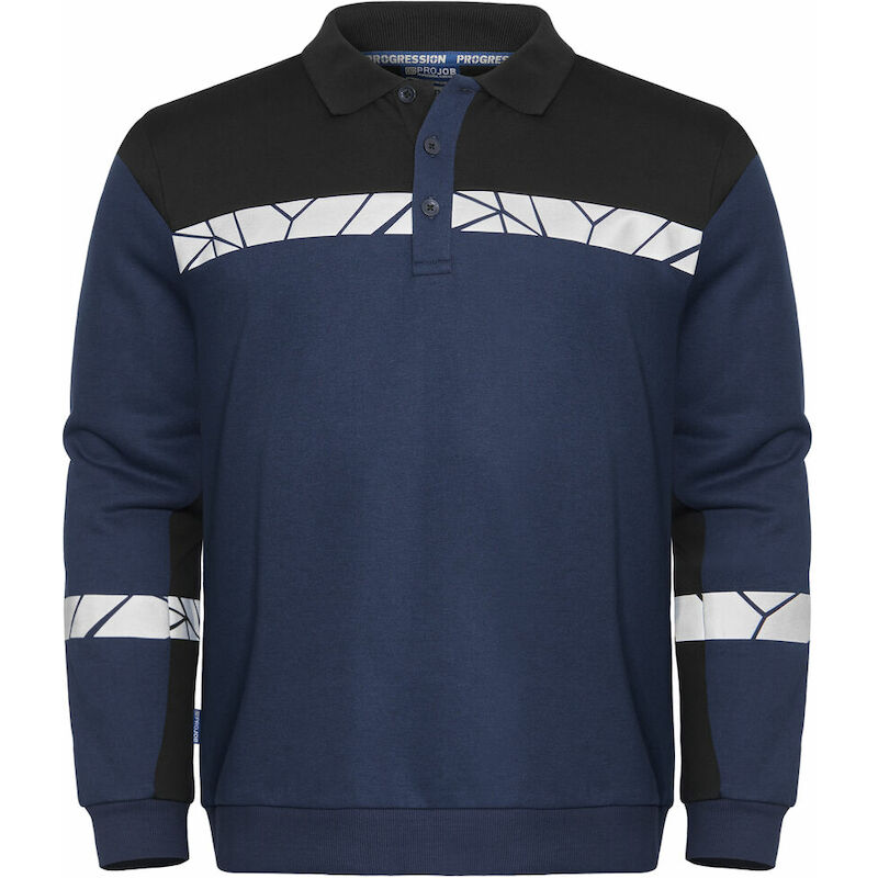 SWEATSHIRT POLO             7100 BL/NO  5XL PROJOB