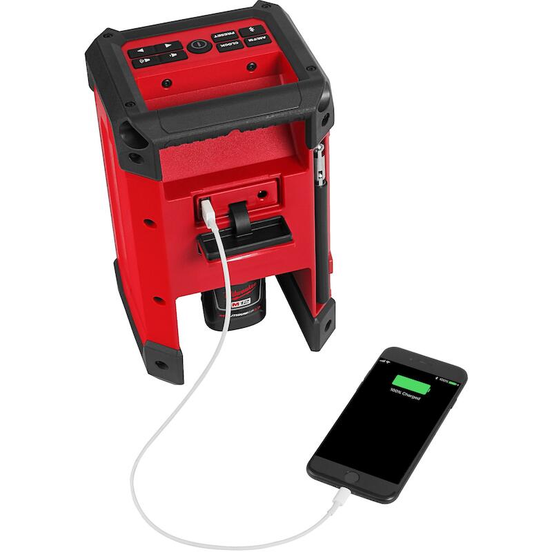 RADIO/CHARGEUR DAB+         M12 RCDAB+-0 MILWAUKEE