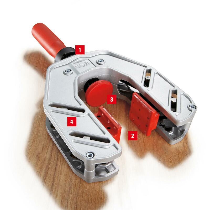 KANTENSPANKLEM - BESSEY EKT55 EENHANDS-KANTENLIJMTANG - 55 MM X 45 MM