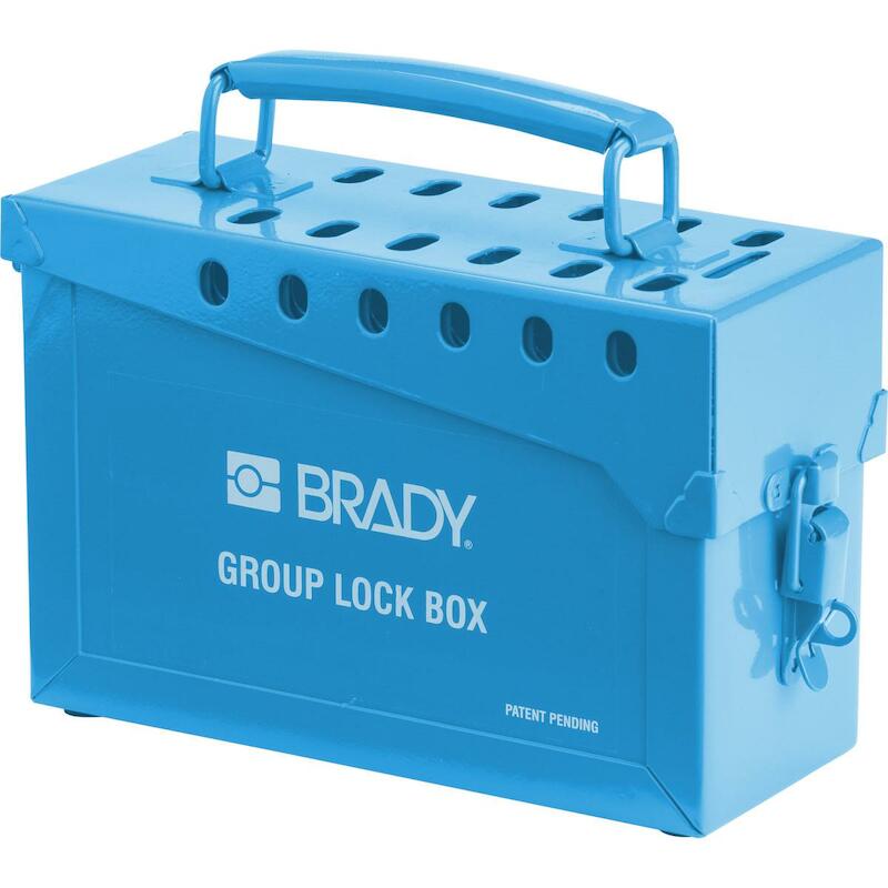 COFFRE 045190 13 LOCK LOCK BOX-BLUE