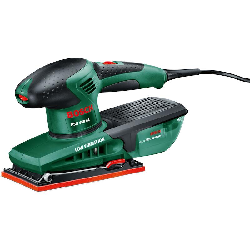 VLAKSCHUURMACH.250W/92X182  PSS 250 AE(KOFF) BOSCH