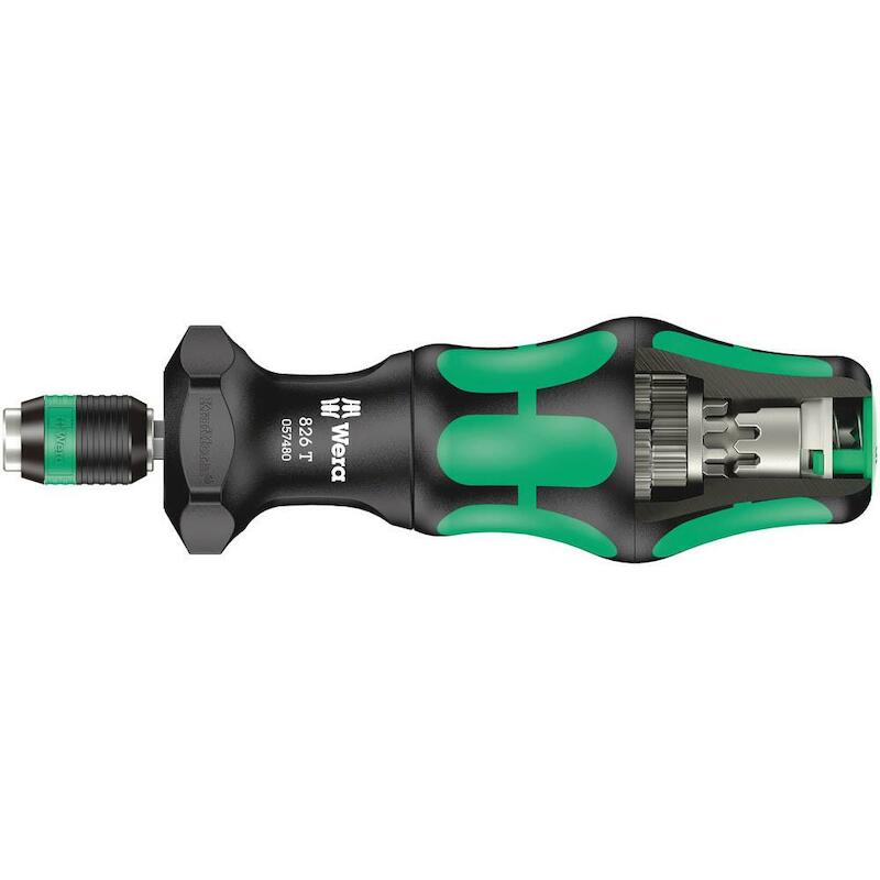BITSCHROEVENDR. 1/4" KRAFTF 826 T TURBO       WERA