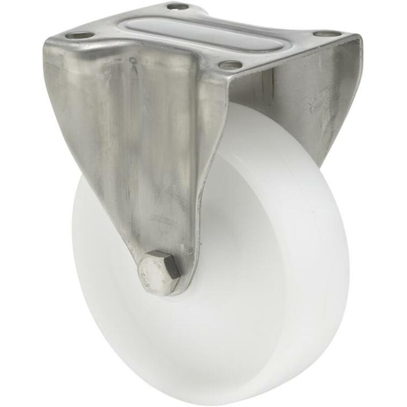 ROUE FIXE INOX/NYLON 100MM  FXPN 1001 1000 - 150KG
