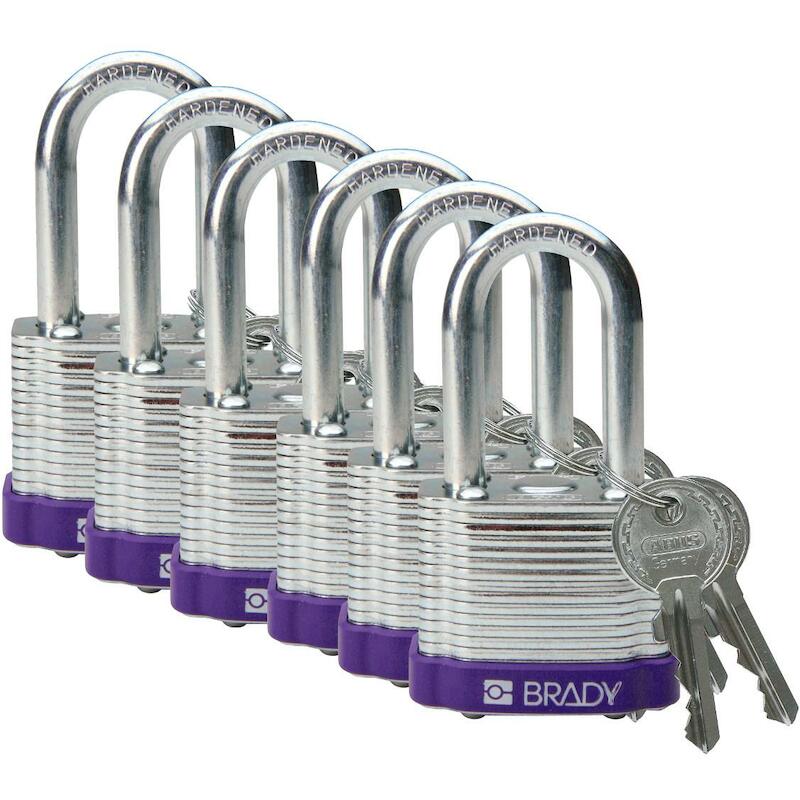 HANGSLOT - BRADY 814102 - 44 MM PAARS (6 EA)