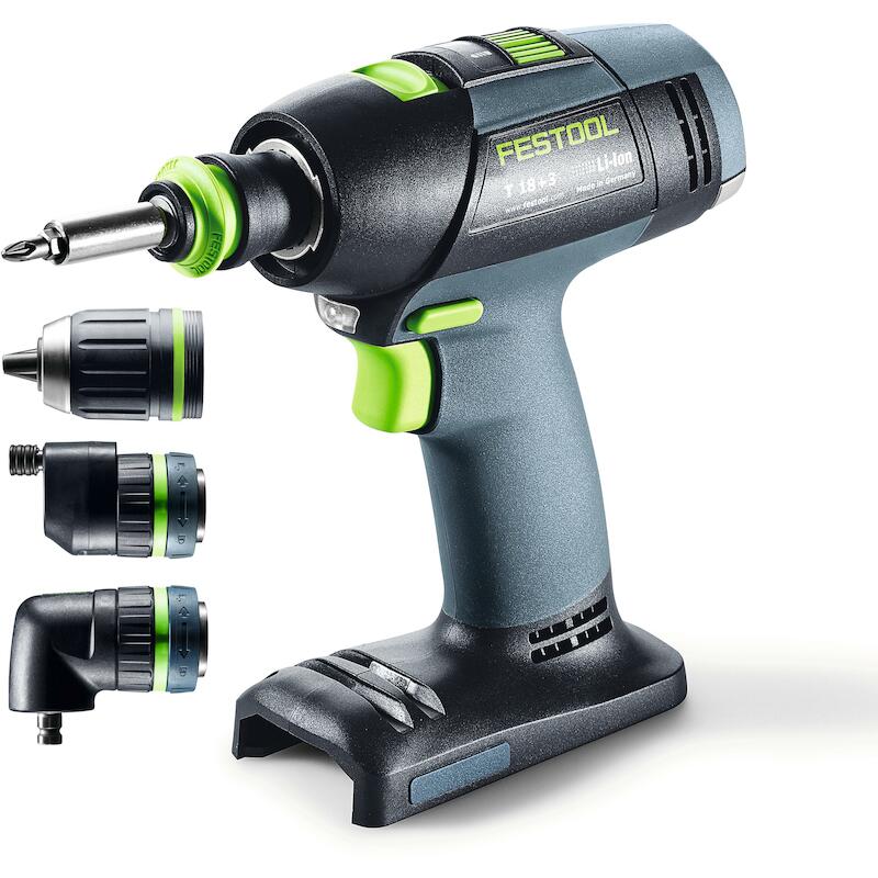 ACCUBOORSCHROEFM.18V/BODY   T18+3 BASIC-SET   FEST
