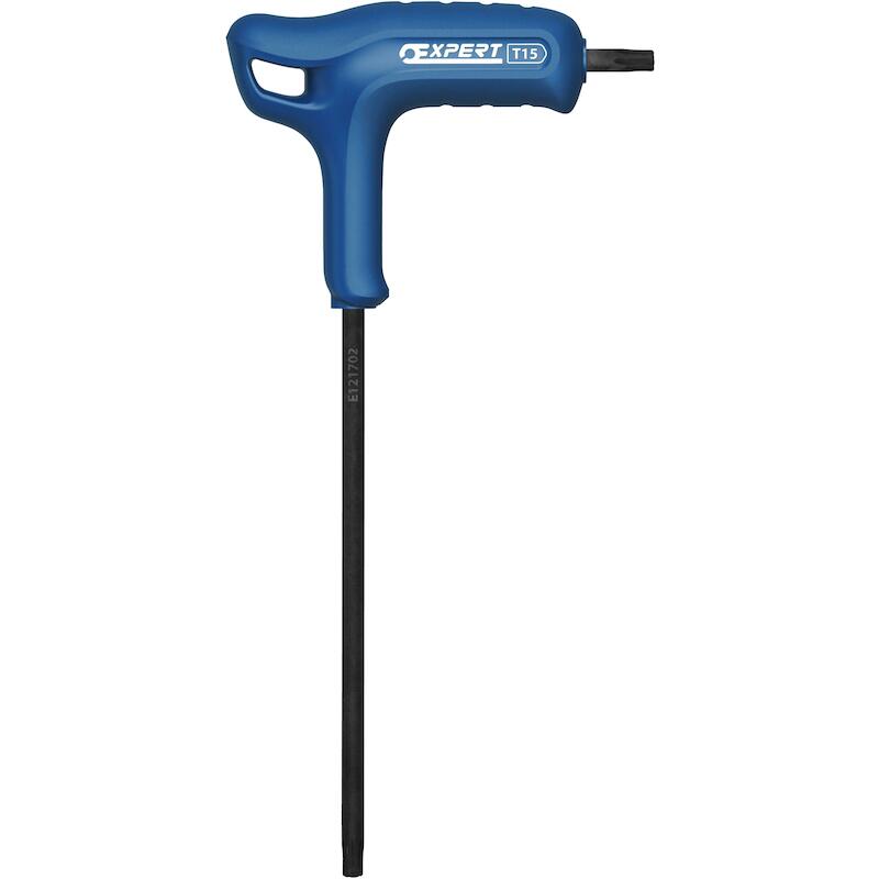 CLÉ MÂLE EN T EMM.TORX T15  E121702 (L=126) EXPERT