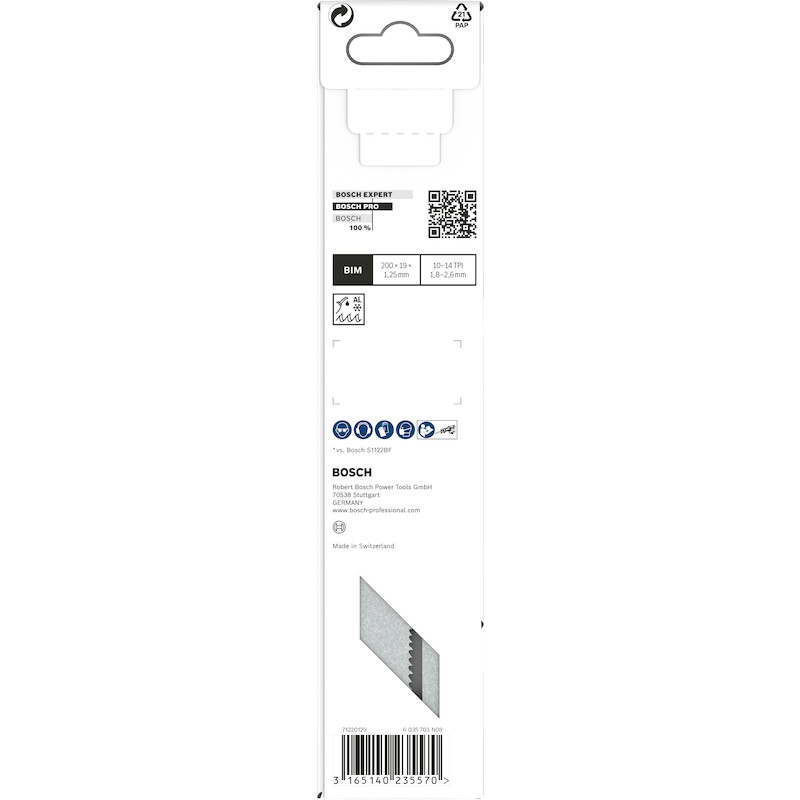 RECIPROZAAGBLAD S1025VF5    2608656265(5ST)  BOSCH