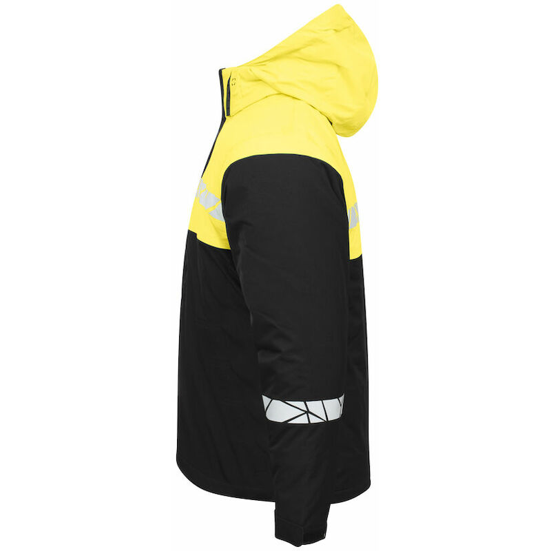 JAS SOFTSHELL GEVOERD       7415 ZW/GE  4XL PROJOB