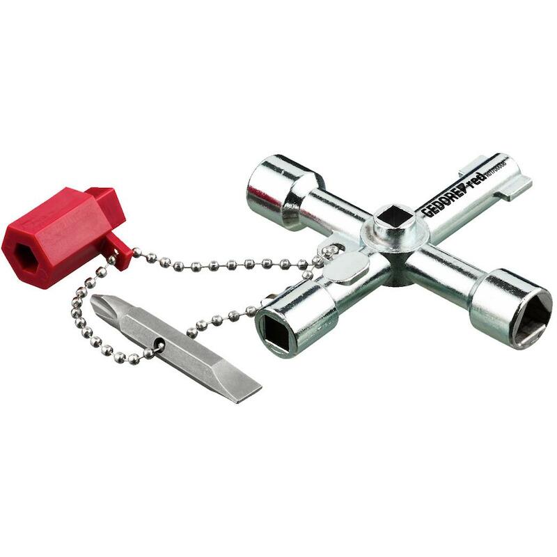 CLÉ ARMOIRES ÉLECTRICITÉ    R01700008   GEDORE RED