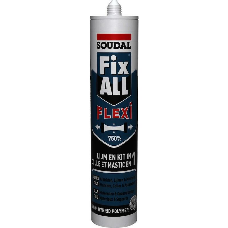 LIJM - SOUDAL FIX ALL FLEXI - WIT KOKER 290 ML