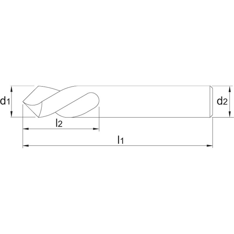 CENTR.BOOR NC(L)HSSE-CO 90° 19.956 4X12    PHANTOM