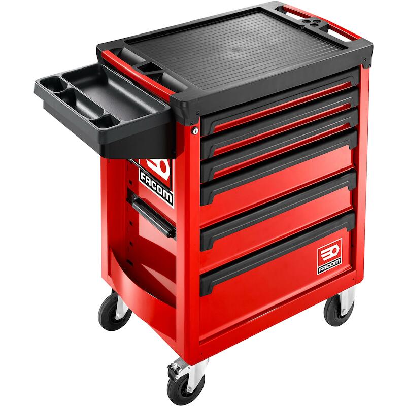 GEREEDSCHAPSWAGEN 6L. ROOD  ROLL.6M3A        FACOM
