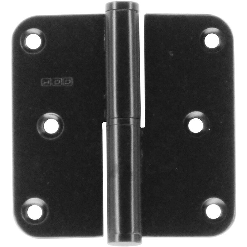 PAUMEL 80X80X2,5 RECHTS     PRO - ZWART        HDD