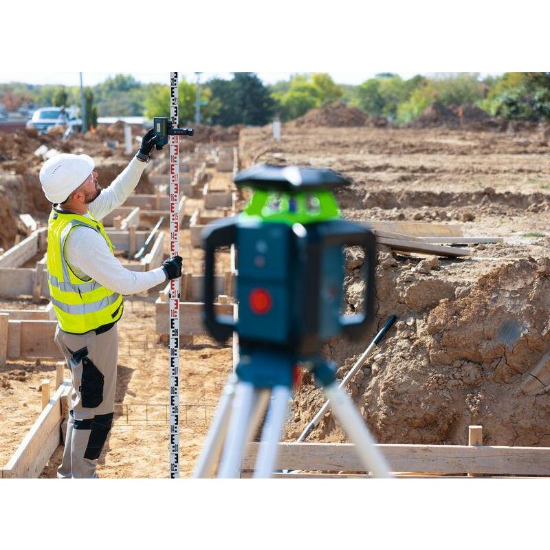 RÉCEPTEUR LASER + SUPPORT   LR3-2  2XAA      BOSCH