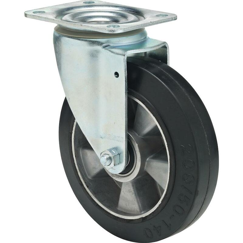 ROUE PIVOT.ALU/CAOUT.150MM  JTAB 1503 6440 - 300KG