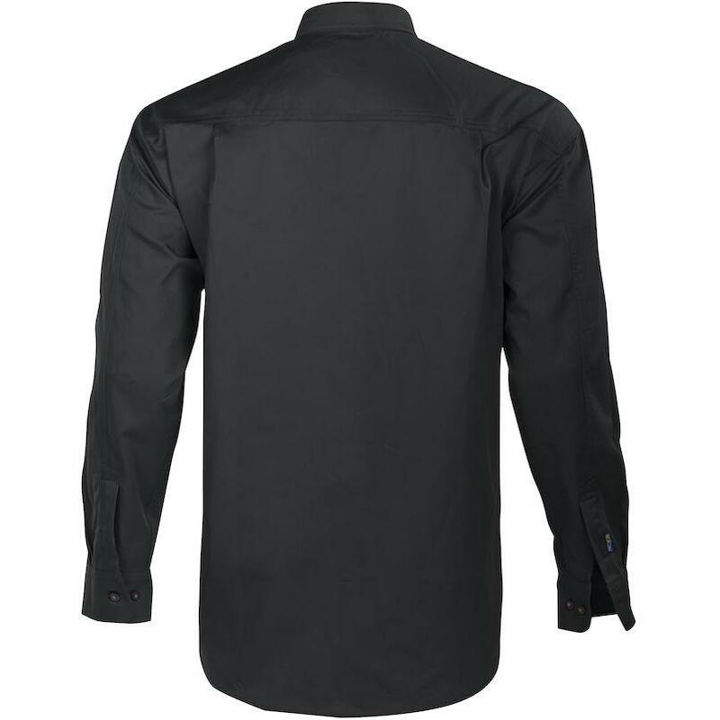 HEMD LANGE MOUWEN 100% KAT. 2219 ZWART XXXL PROJOB