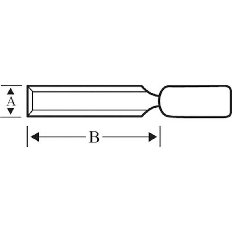 STEEKBEITEL PP-HANDVAT      414 - 6MM        BAHCO
