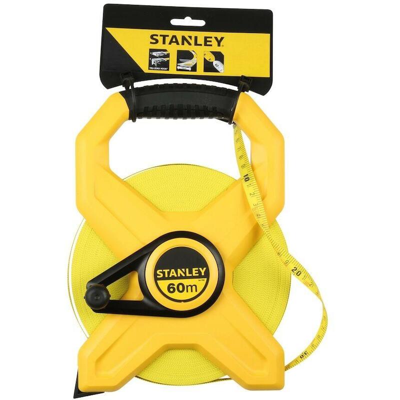 Stanley - 2-34-795 - Landmeter - Glasvezel - Open kast - Klasse III - 60 m - 12,7 mm - 41010907